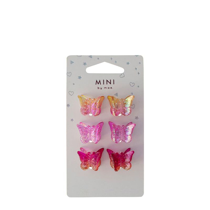 Mae Butterfly Clips Dusk (6) image number 0