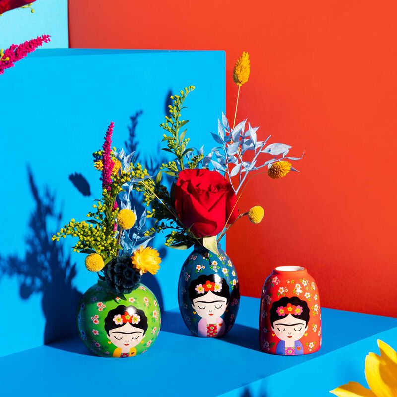 Sass & Belle Floral Frida Vases - Set Of 3 image number 1