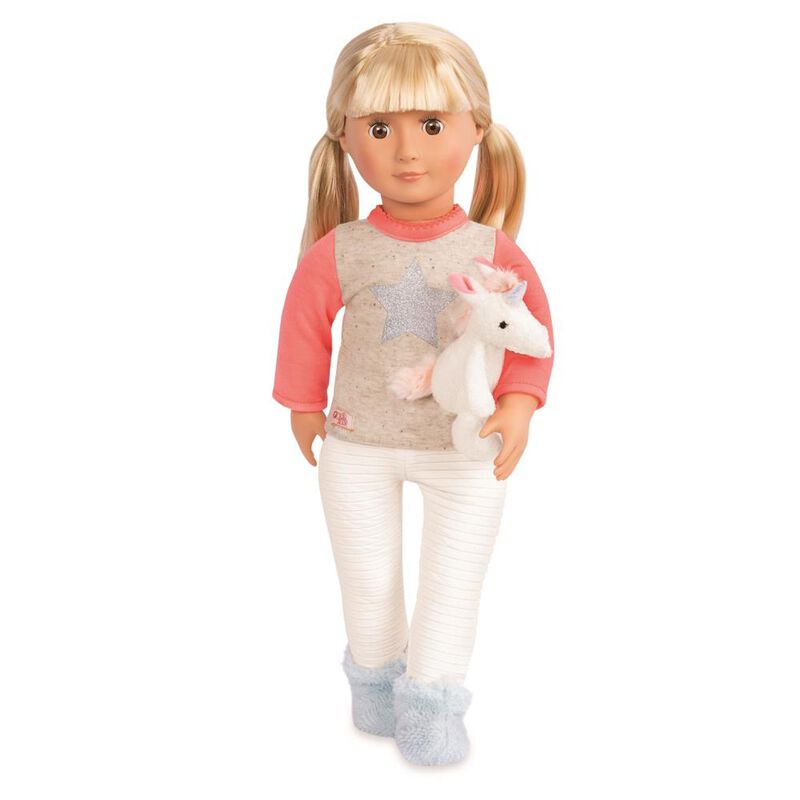 Our Generation Dolls Unicorn Pyjama Outfit image number 1