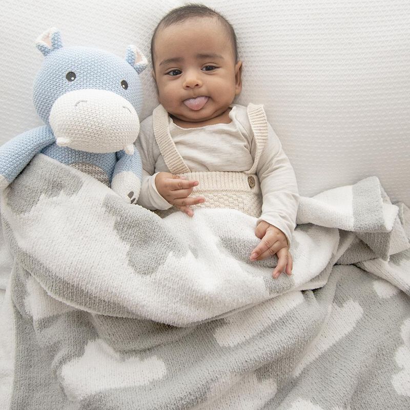 Living Textiles Whimsical Softie Toy - Henry the Hippo image number 3