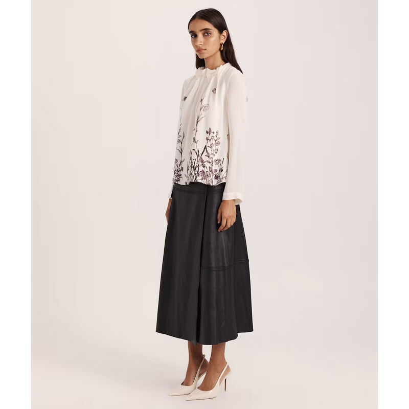SABA Aurora Silk High Neck Top image number 3