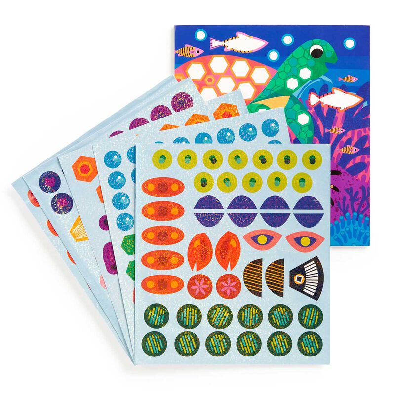 Ocean Life Sticker Sparkle Poster Activity Kit image number 1