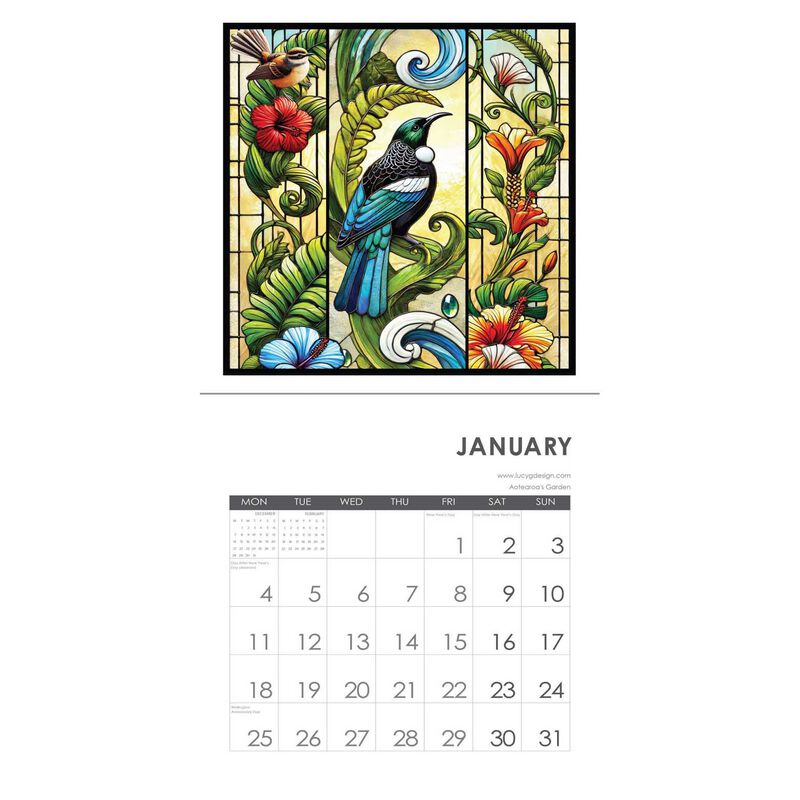 Lucy Gauntlet Wall Calendar 2027 image number 1