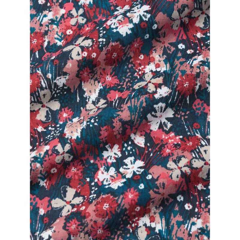 Seasalt Cornwall Bright Wave Sweatshirt Moorland Floral Squash image number 3