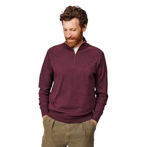 Aubin Bonby Zip Neck Jumper