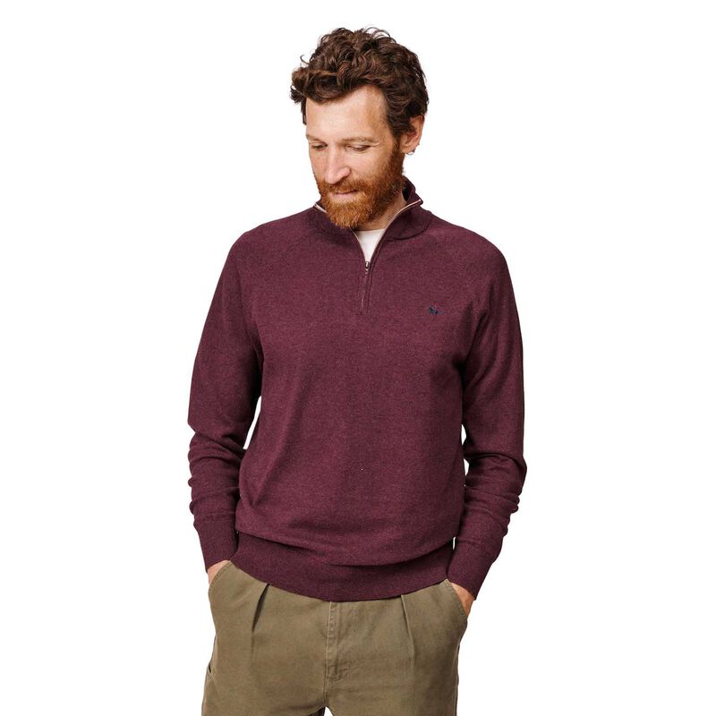Aubin Bonby Zip Neck Jumper image number 0