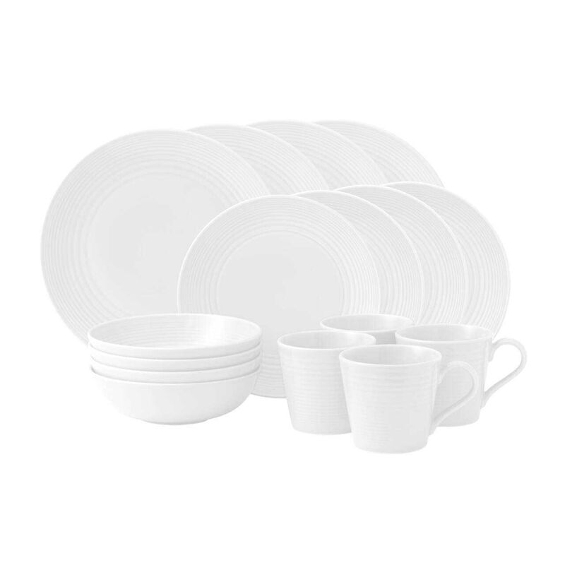 Royal Doulton Gordon Ramsay Maze 16 Piece Dinnerware Set with Mugs image number 0