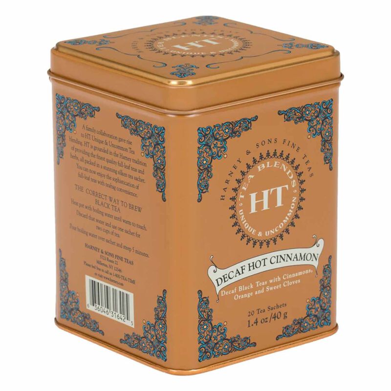 Harney & Sons HT Decaf Hot Cinnamon Tin 20 Sachets image number 0