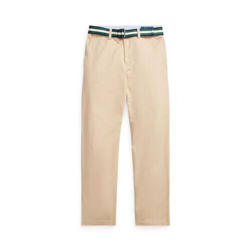 Polo Ralph Lauren Belted Slim Fit Stretch Twill Pant 8-16