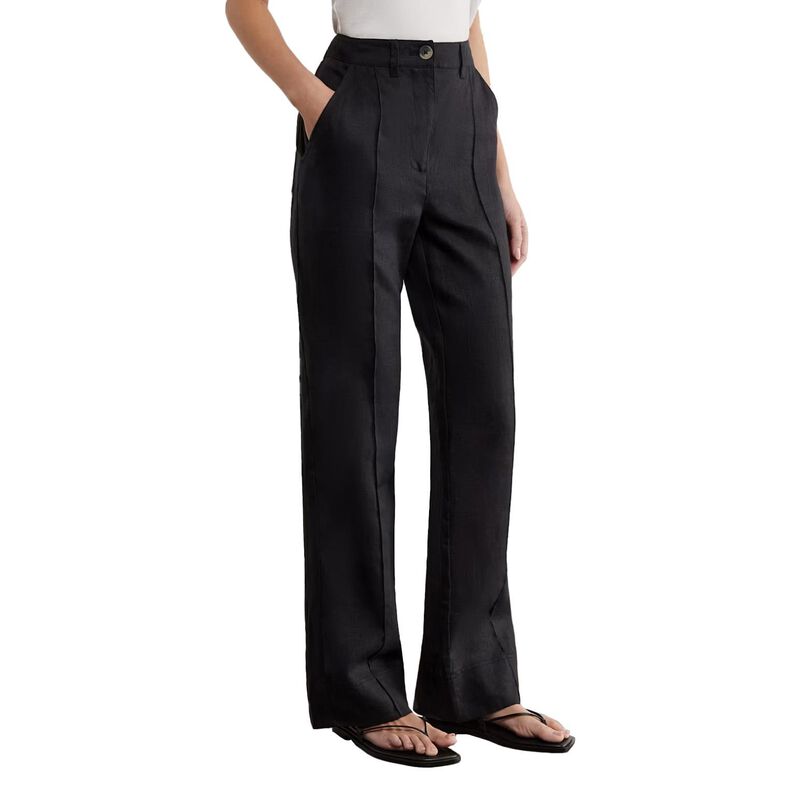 JAG Kayla Linen Pintuck Pant image number 0