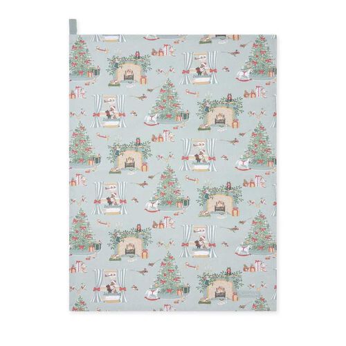 Sophie Allport Cosy Christmas Tea Towel