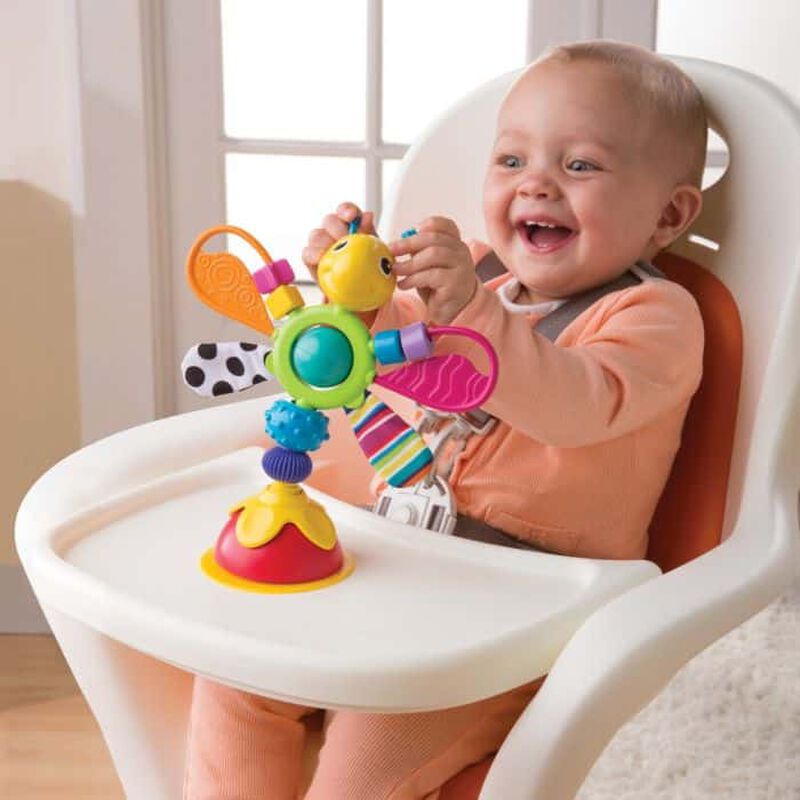 Lamaze Freddie The Firefly High Chair Toy image number 2
