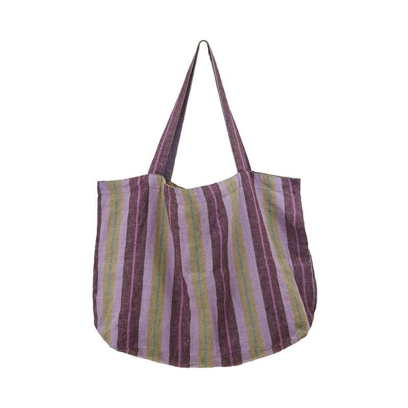 Citt&agrave; Biarritz Striped Market Bag image number 0