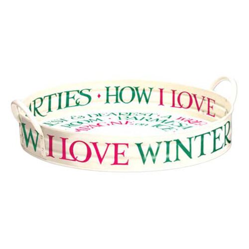 Emma Bridgewater Christmas Toast Large Tray With Handles
