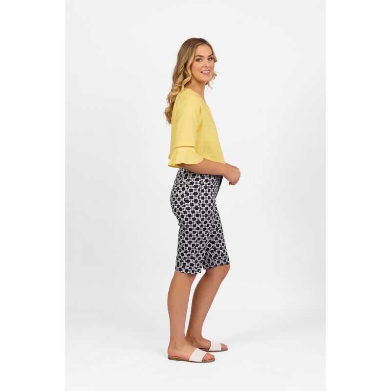 Vassalli Printed Lightweight Straight Leg Short image number 1