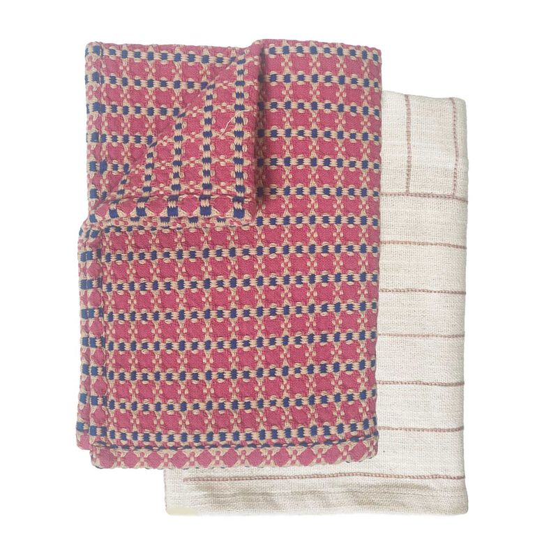 Robert Gordon Tea Towels 2Pk - Rose 55x75cm image number 0