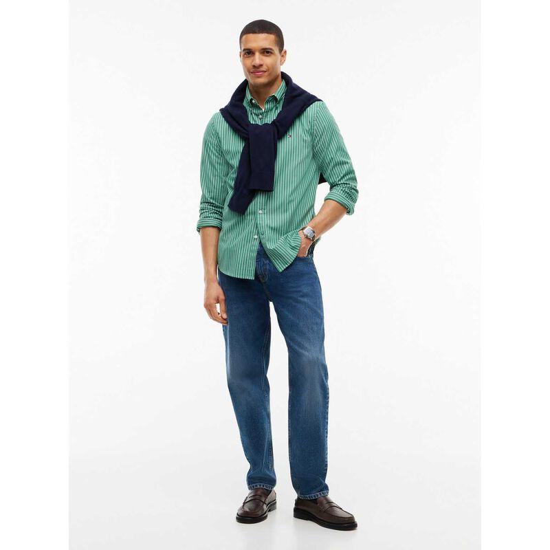 Tommy Hilfiger Regular Fit Flex Stripe Shirt image number 3
