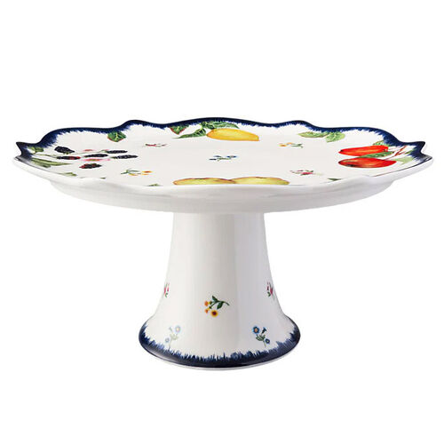 Casa Domani Frutta Scallop Footed Cake Stand 20cm Gift Boxed