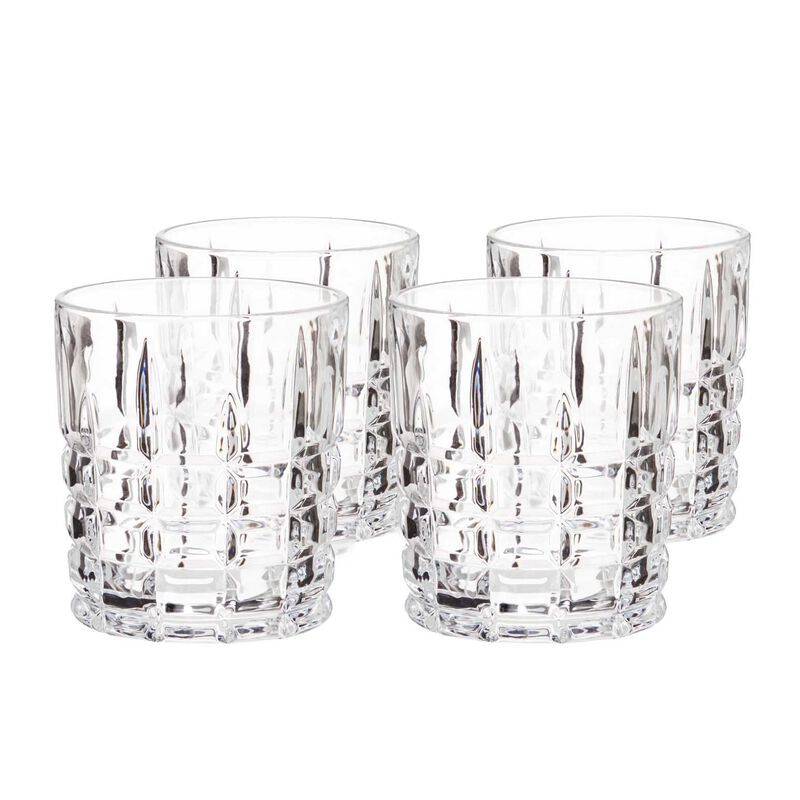 Viski Highland Crystal Dof Tumblers Set Of 4 image number 0