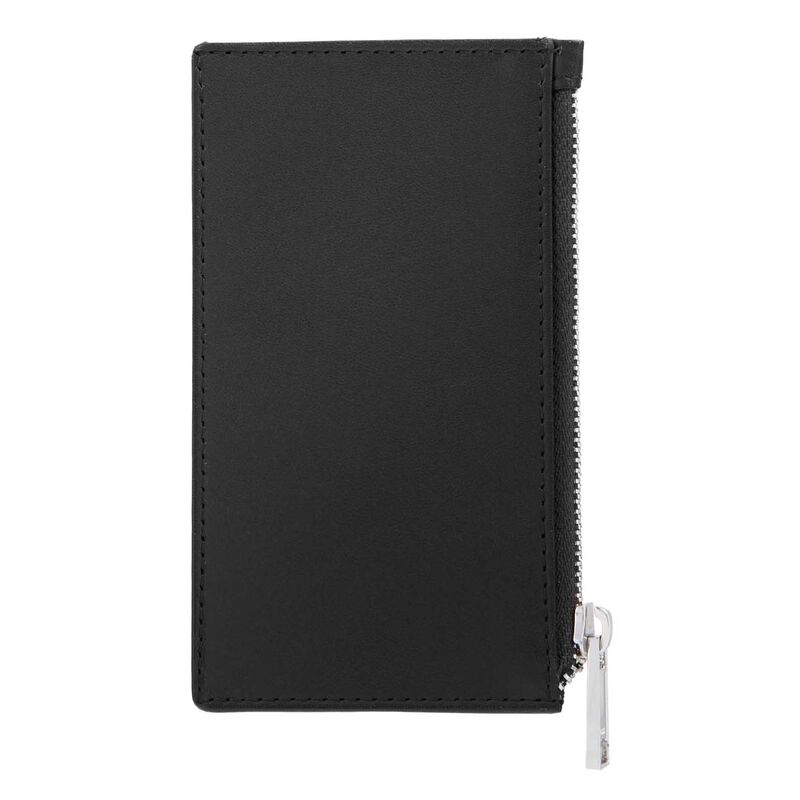 Boss Leather Card Holder Zip Classic Smooth Black image number 3