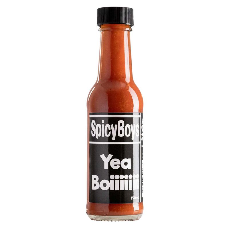SpicyBoys Yeah BoiiiiiiGhost Chilli Hot Sauce 150ml image number 0