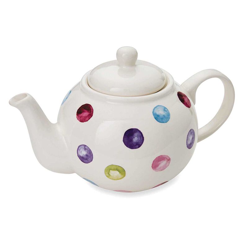 Cooksmart Spotty Dotty Tea Pot image number 0