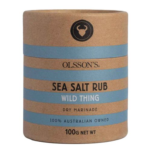 Olsson’s Wild Thing Sea Salt Rub 100g