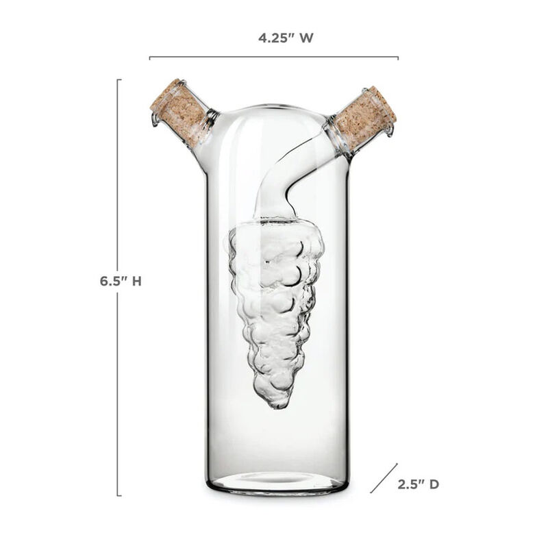 Twine Rustic Farmhouse Oil & Vinegar Cruet image number 2