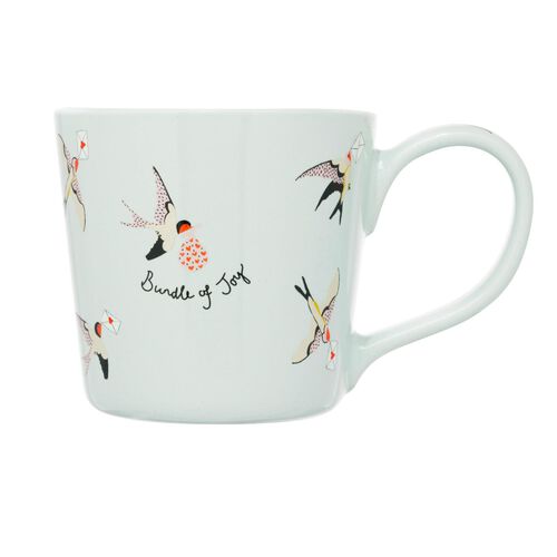 Cath Kidston Love Birds Mint Dolly Mug