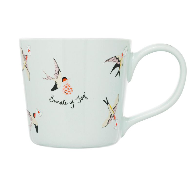 Cath Kidston Love Birds Mint Dolly Mug image number 0