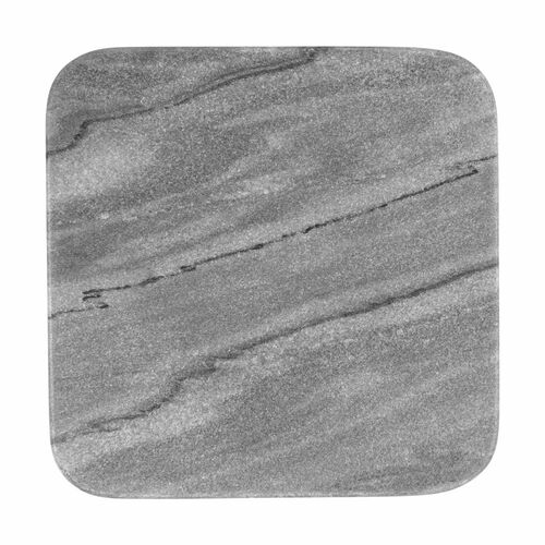 Maxwell & Williams Collective Square Marble Coaster 10cm Charcoal