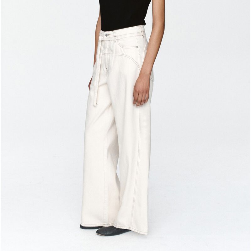 Marle Tie Curve Seam Jean image number 2