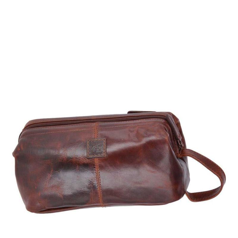Ashwood Vintage Leather Luxury Washbag image number 0