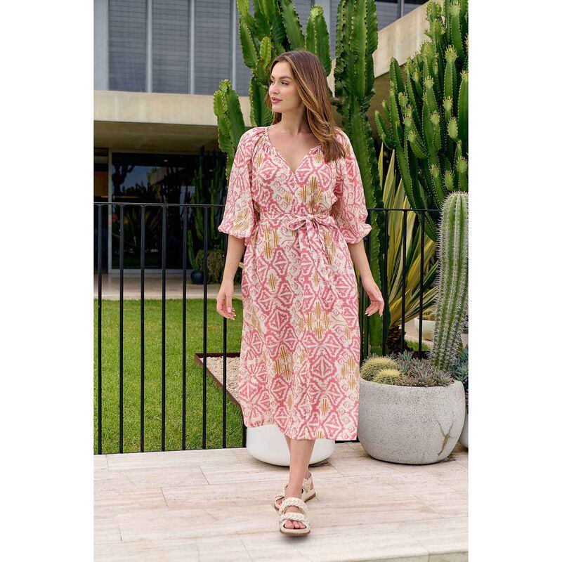 Naturals By O & J Ikat Dress image number 3