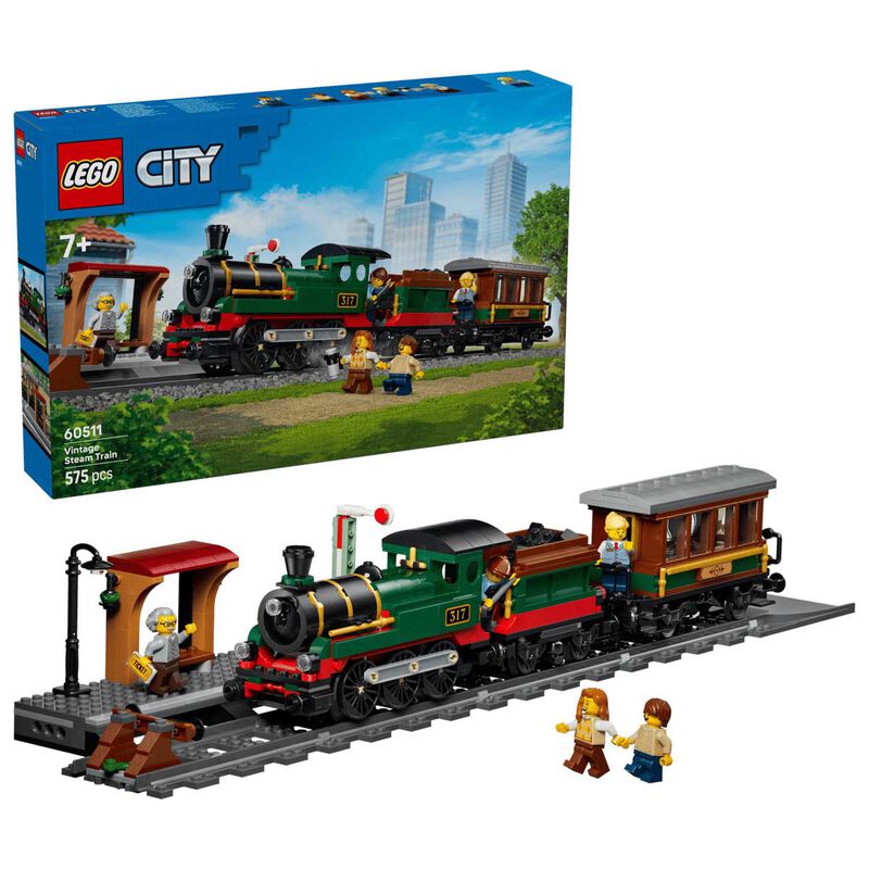 LEGO City Vintage Steam Train image number 0