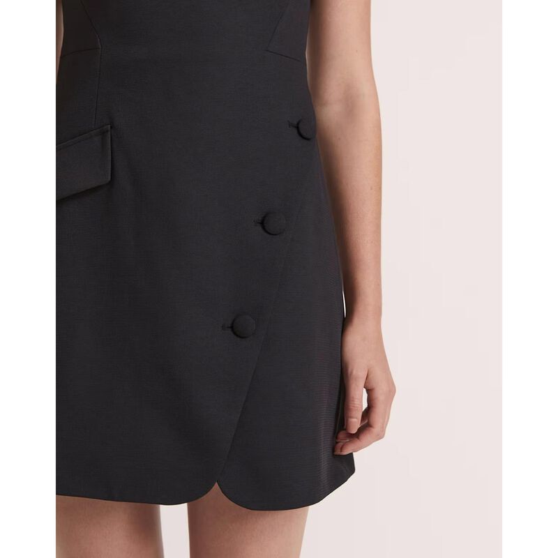 SABA Dharma Button Mini Dress image number 2