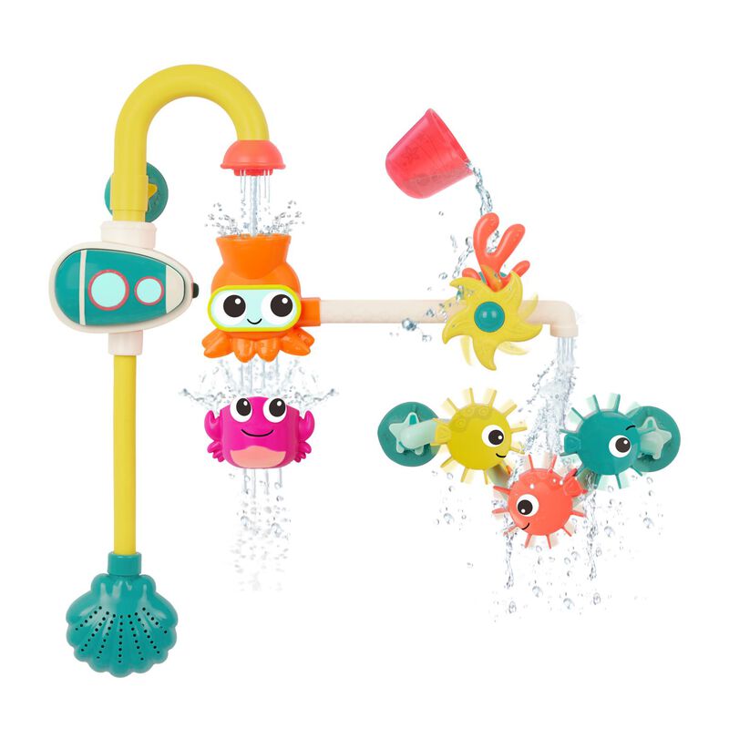 B.Toys Wonder-Full Waterworks Bath Toy image number 1