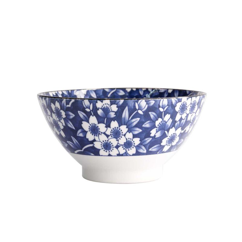 Tokyo Design Studio Tokyo Blue Sakura Ramen Bowl 18x9cm image number 0