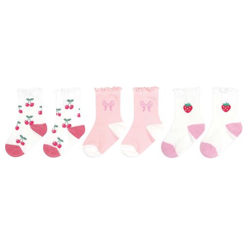 Huxbaby 3Pk Girls Frill Socks