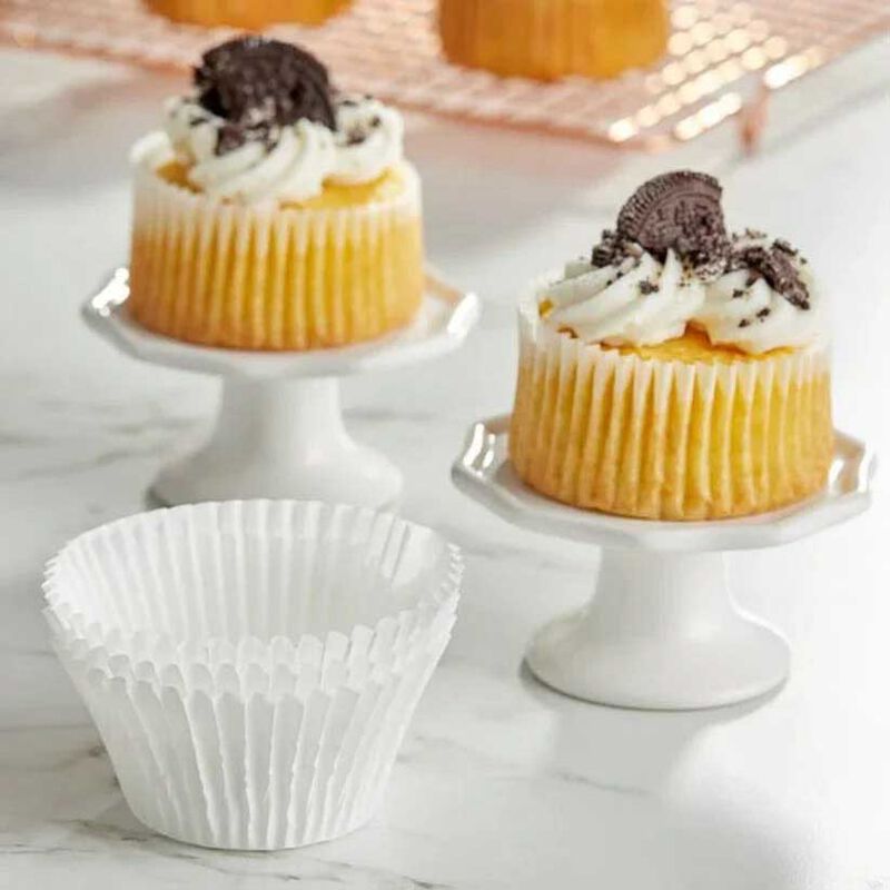 Wilton Jumbo White Muffin Cups 50pk image number 1