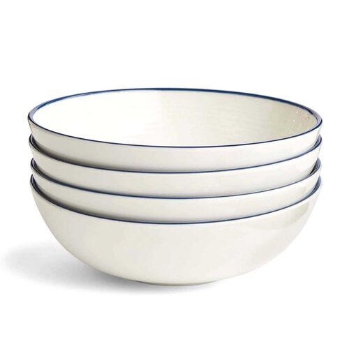 Royal Doulton Gordon Ramsay Maze Denim Line Cereal Bowl Set of 4