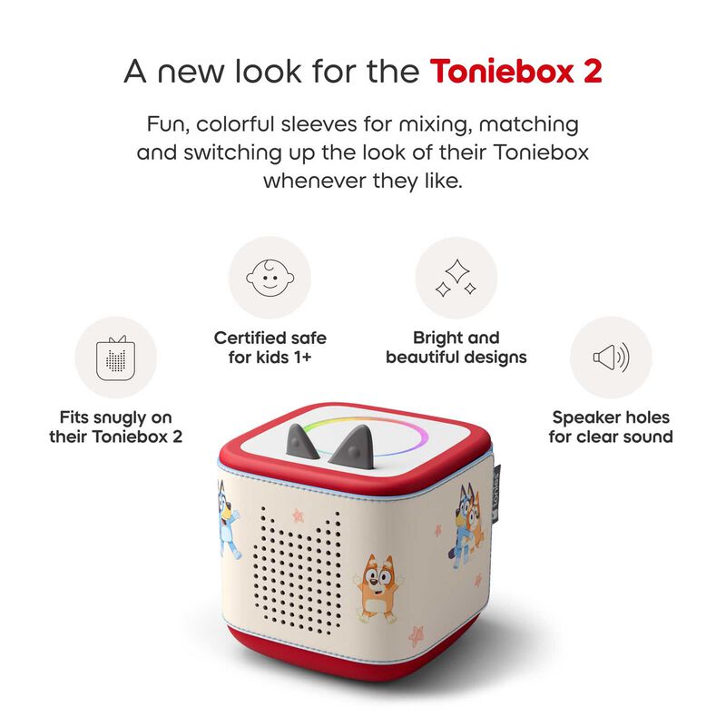 tonies Bluey Interchangeable Sleeve for Toniebox 2 image number 2