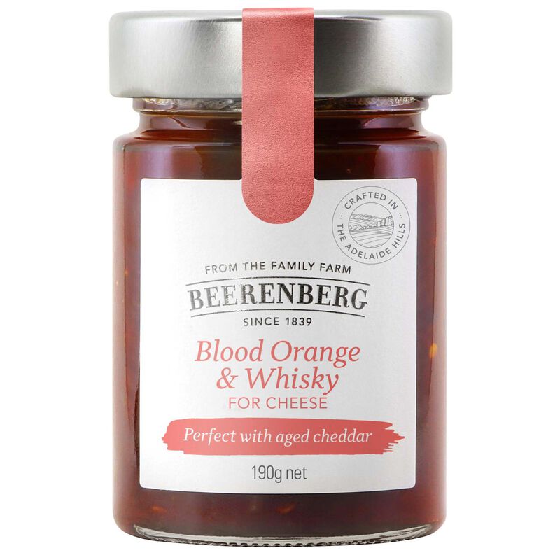Beerenberg Blood Orange & Whiskey For Cheese 190g image number 0