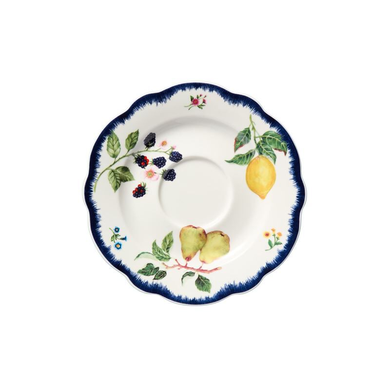 Casa Domani Frutta Scallop Cup & Saucer 280ml image number 2