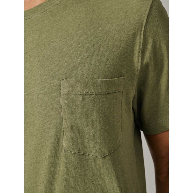 Aubin Aldam Cotton/Linen Tee image number 2