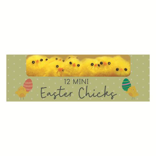 Image Gallery Easter: Box Of 12 Mini Chicks