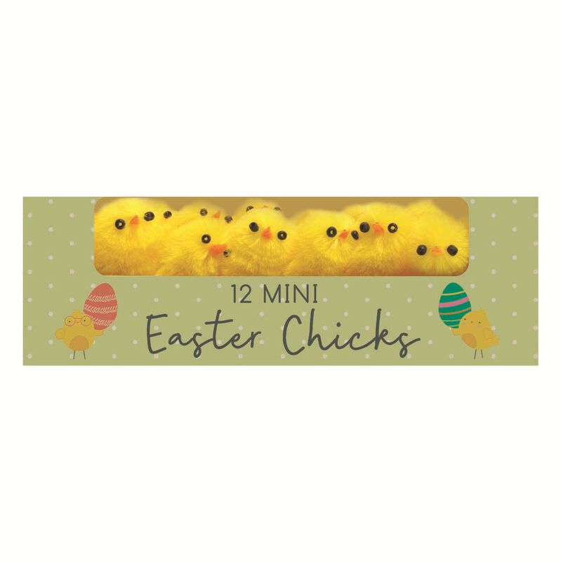 Image Gallery Easter: Box Of 12 Mini Chicks image number 0