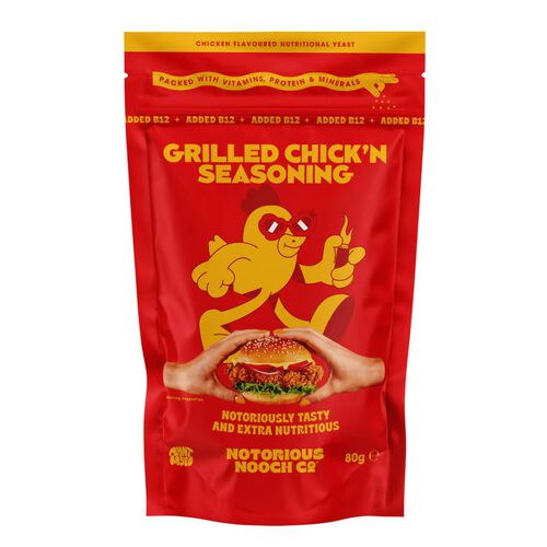 Notorious Nooch Grilled Chick'n Seasoning 80g