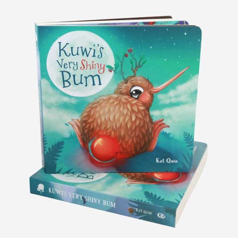 Tikitibu Kuwi's Very Shiny Bum - Board Book image number 3
