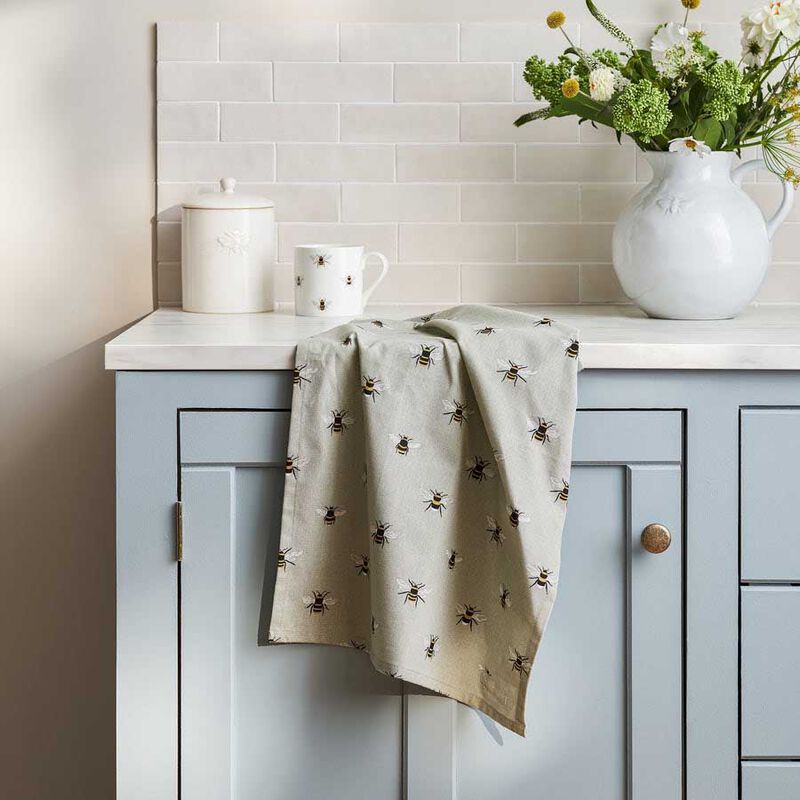 Sophie Allport Tea Towel - Bees image number 1